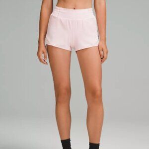 Lululemon Hotty Hot High-Rise Lined Short 2.5", pink